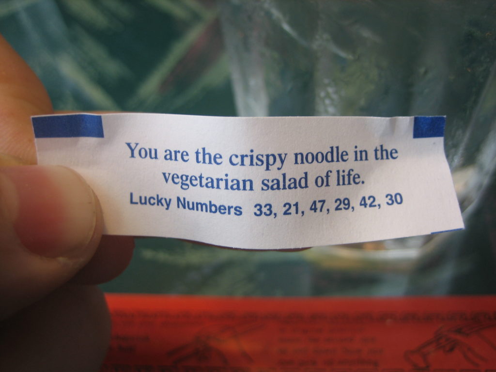 I am the crispy noodle.